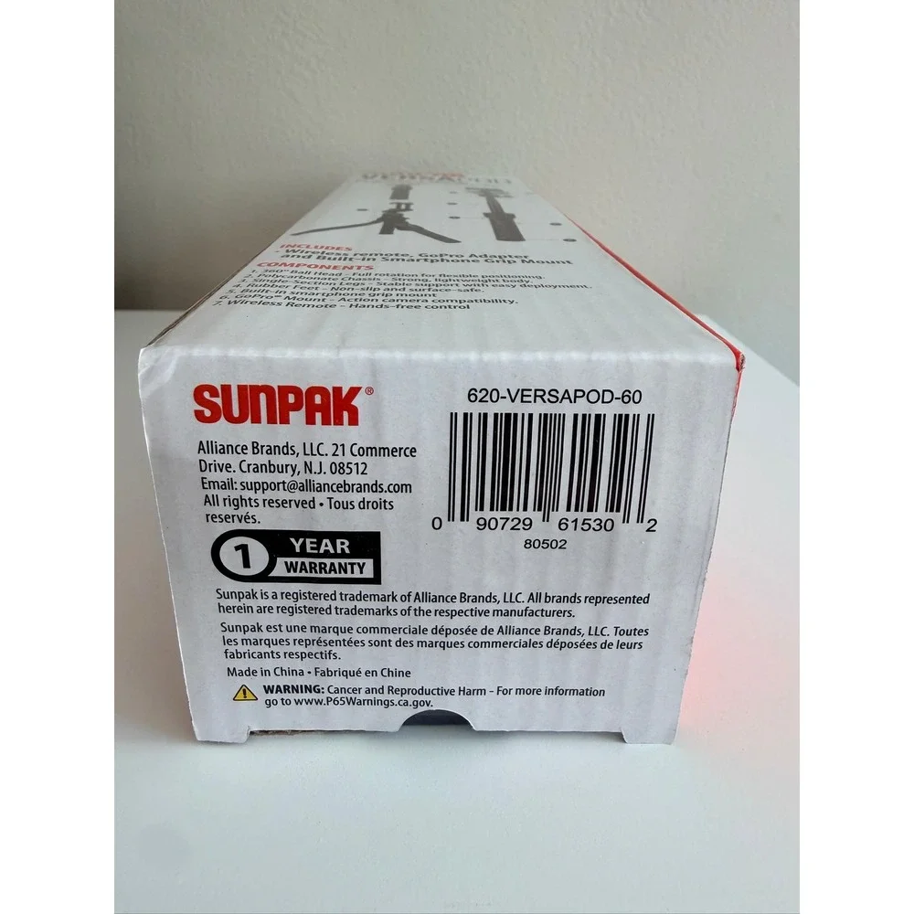 Sunpak new tags